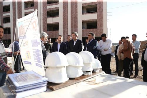 باز دید از پروژه های نهضت ملی مسکن در استان خوزستان