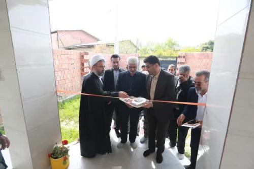 افتتاح و بهره برداری از پروژهای عمرانی بنیادمسکن شهرستان گلوگاه استان مازندران