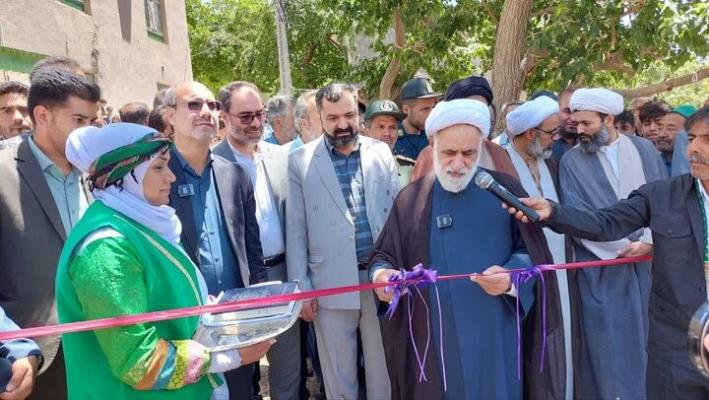 افتتاح پروژه بهسازی بافت با ارزش روستای چنشت سربیشه