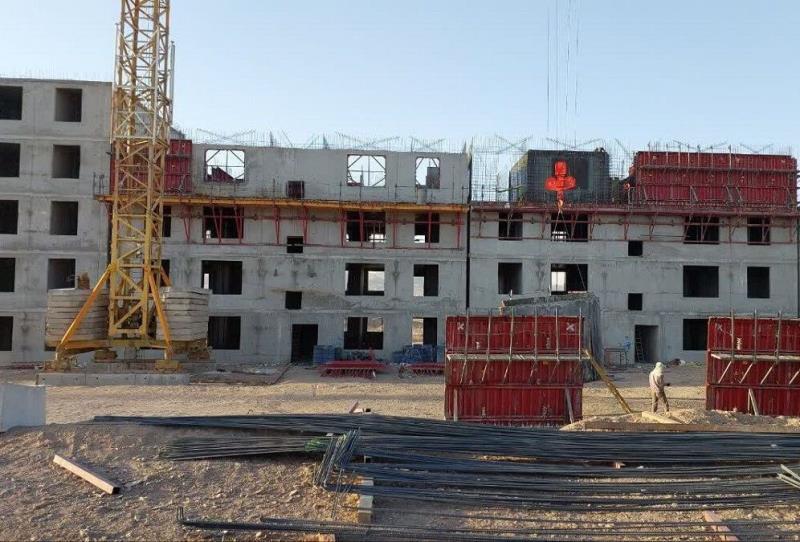 پروژه نهضت ملی مسکن در قزوین 70 درصد پیشرفت دارد