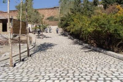 افتتاح پروژه کفسازی روستای درویش پیری از توابع شهرستان زهک با حضور استاندار سیستان و بلوچستان